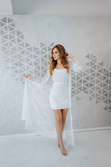 Lace maxi robe, sheer robe, long lace robe, bridal lingerie set, kimono lace robe, wedding robe, bridal robe, dressing gown, bridal lingerie