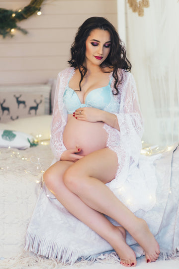 Lace maternity gown, Maternity dress, Floor length, Ivory lace dress, Lace maternity dress, Photography photoshoot sheer