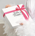 BellaDonnaUa gift box packaging for the bridal kimono robe