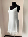 Bridal Nightgown with Feathers