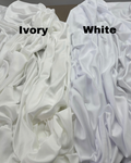 Additional BellaDonnaUa product image for the satin bridal feather slip dress