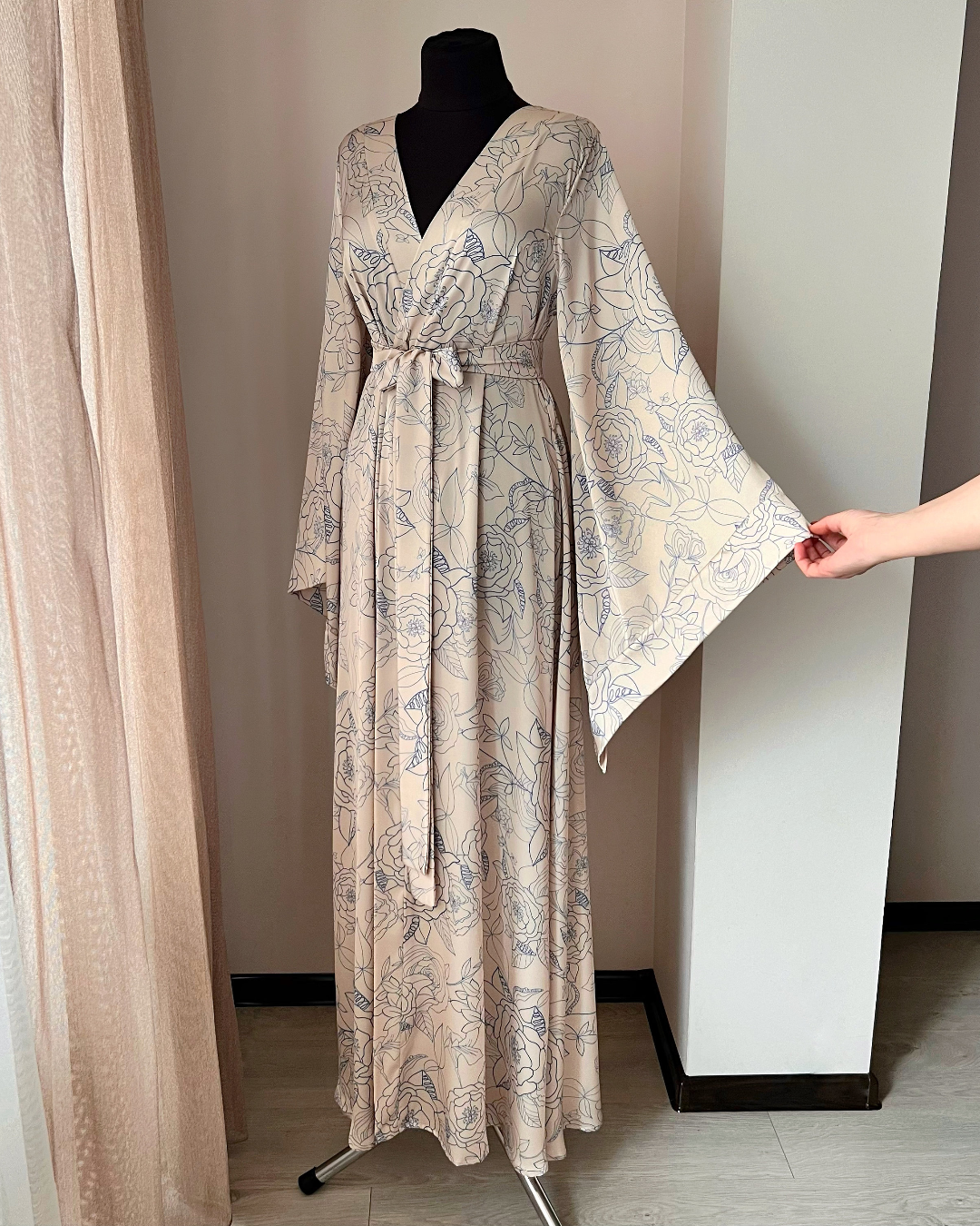Kimono robe long for women | Handmade BellaDonnaUa Kimono robe long for women | Handmade BellaDonnaUa