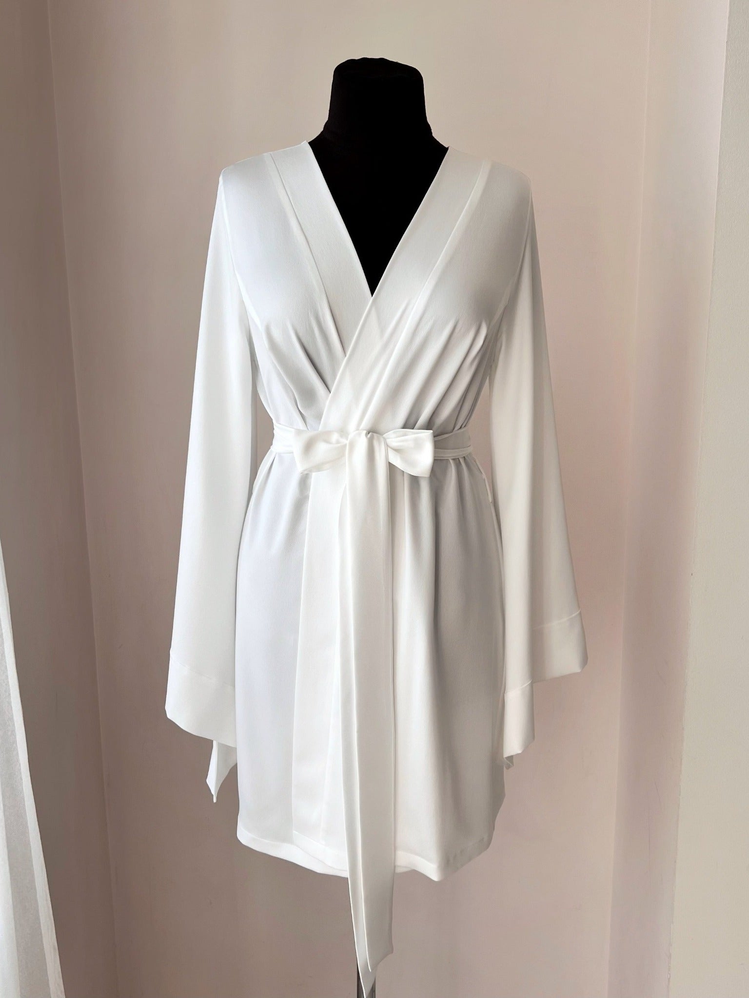 bridal ivory robe 