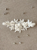 Wedding Garter floral Ivory
