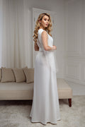 pearl robe bridal