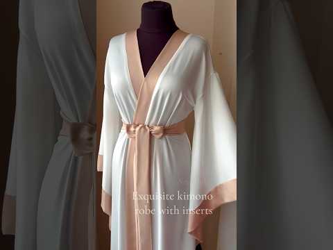 Women's kimono robe with dropped sleeves | Handmade only ️ – BellaDonnaUa