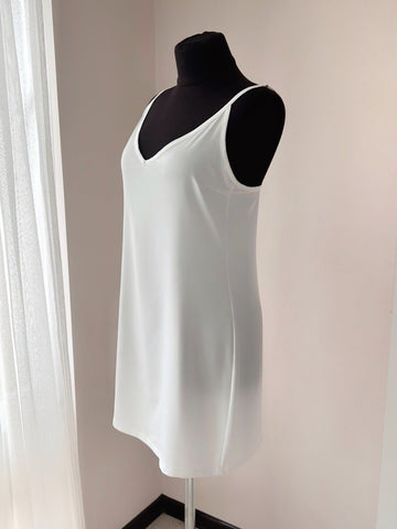 Nightgown bridal short Ivory White Black Handmade