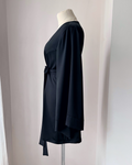 black short robe
