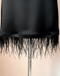 ostrich feather nightgown