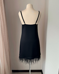 back ostrich feather nightgown