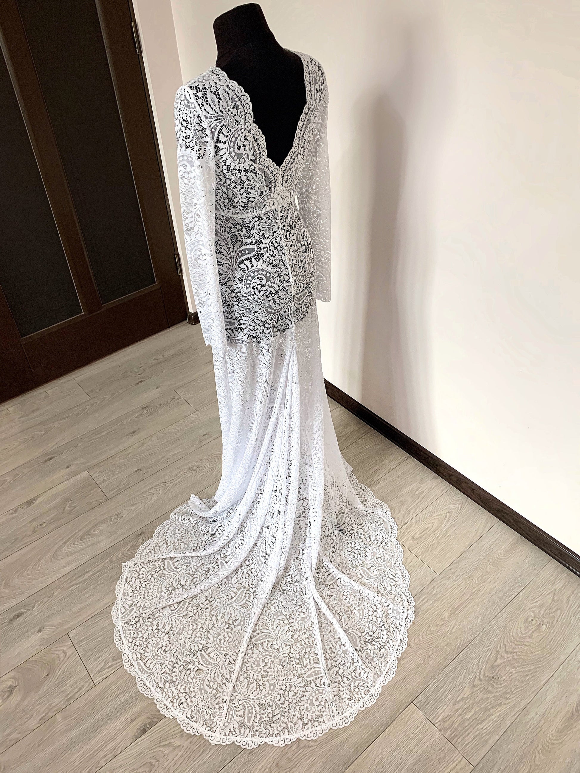 pregnancy lace photoshoot dress Willow Maternity Photoshoot Dress
