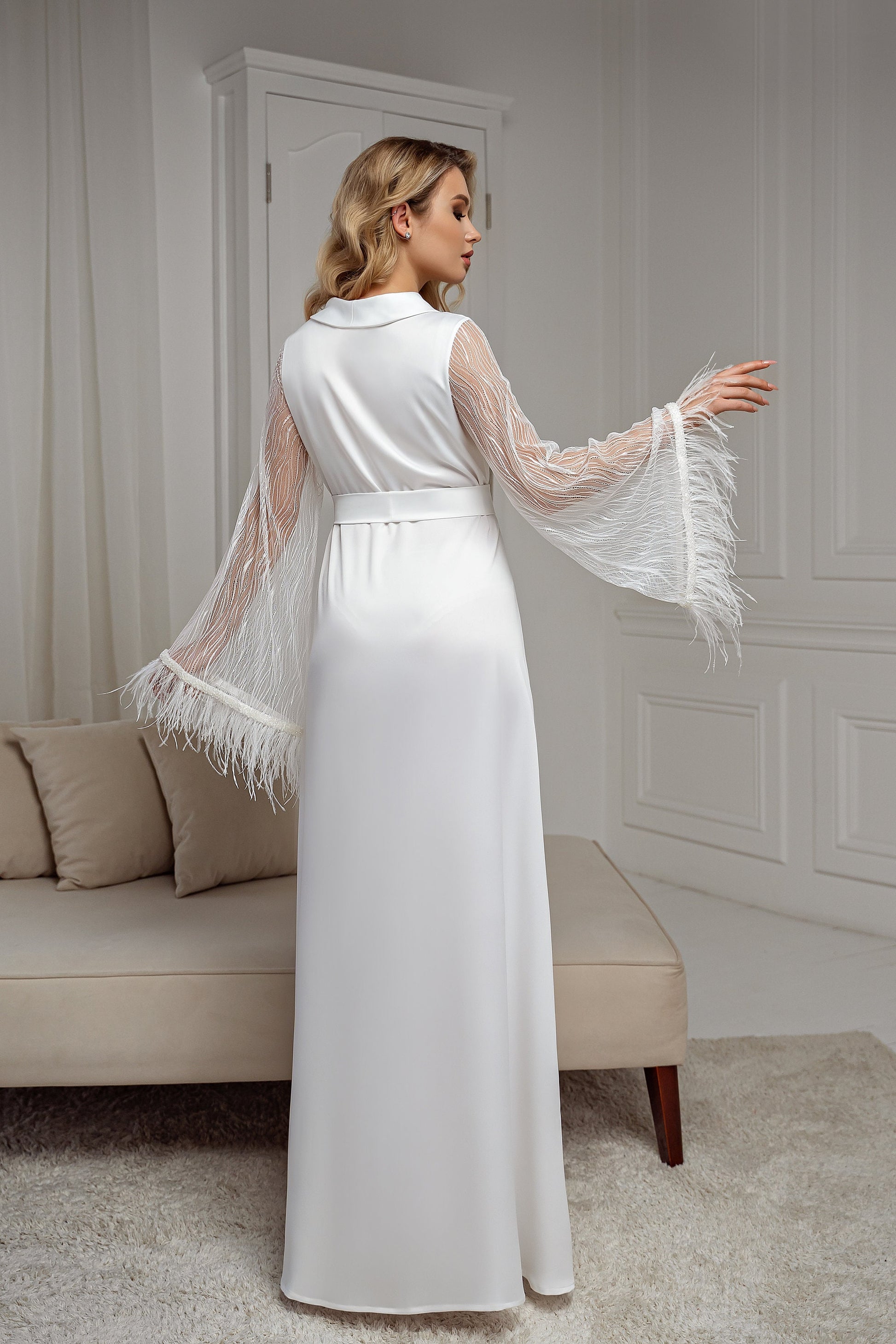 back robe bride